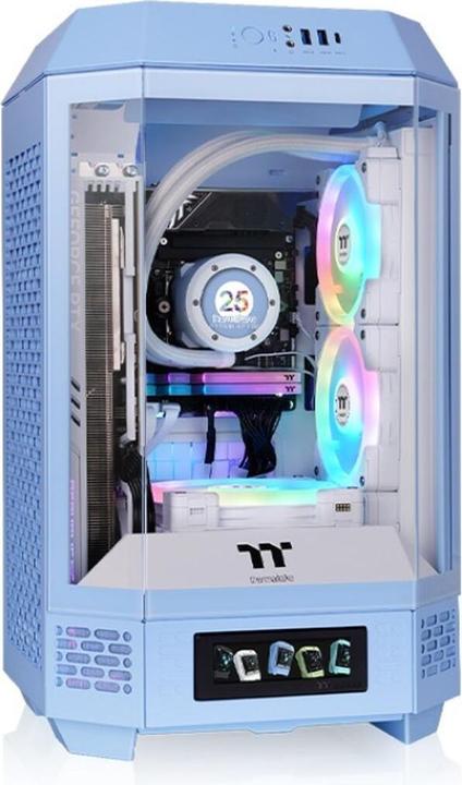 Produktbild Thermaltake The Tower 250 Hydrangea Blue (Mini-ITX)