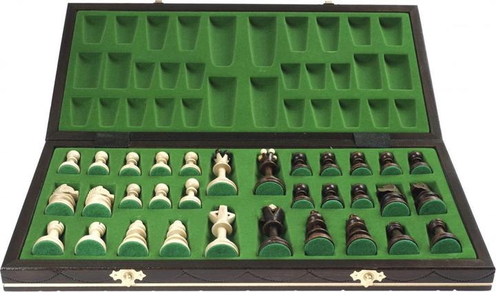 Actual product image Holzecke Chessboard "Senator" Black
