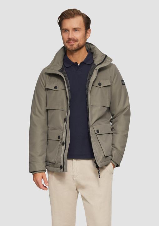 Produktbild S.Oliver Outdoor-Jacke Gefütterte Jacke mit aufgesetzten Taschen im Utility-Stil (L)