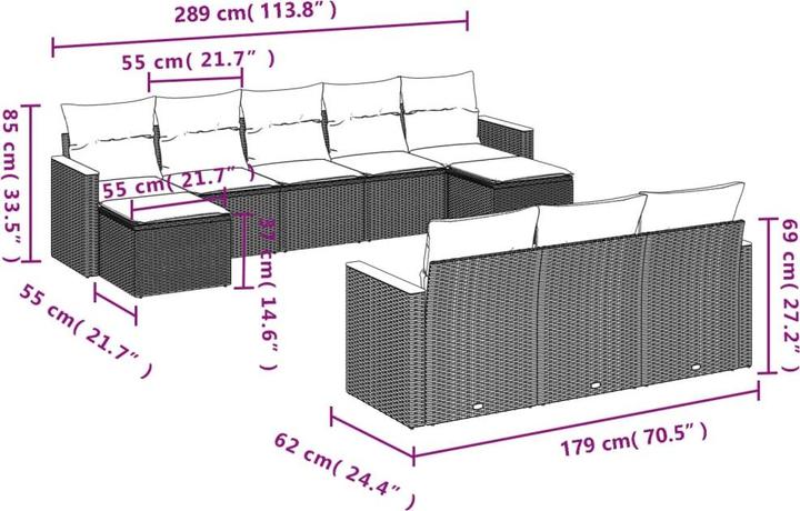 Actual product image vidaXL Rayden