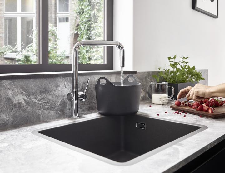 Produktbild hansgrohe HansgroheTalis M54 Spültischmischer U 220 (chrom)