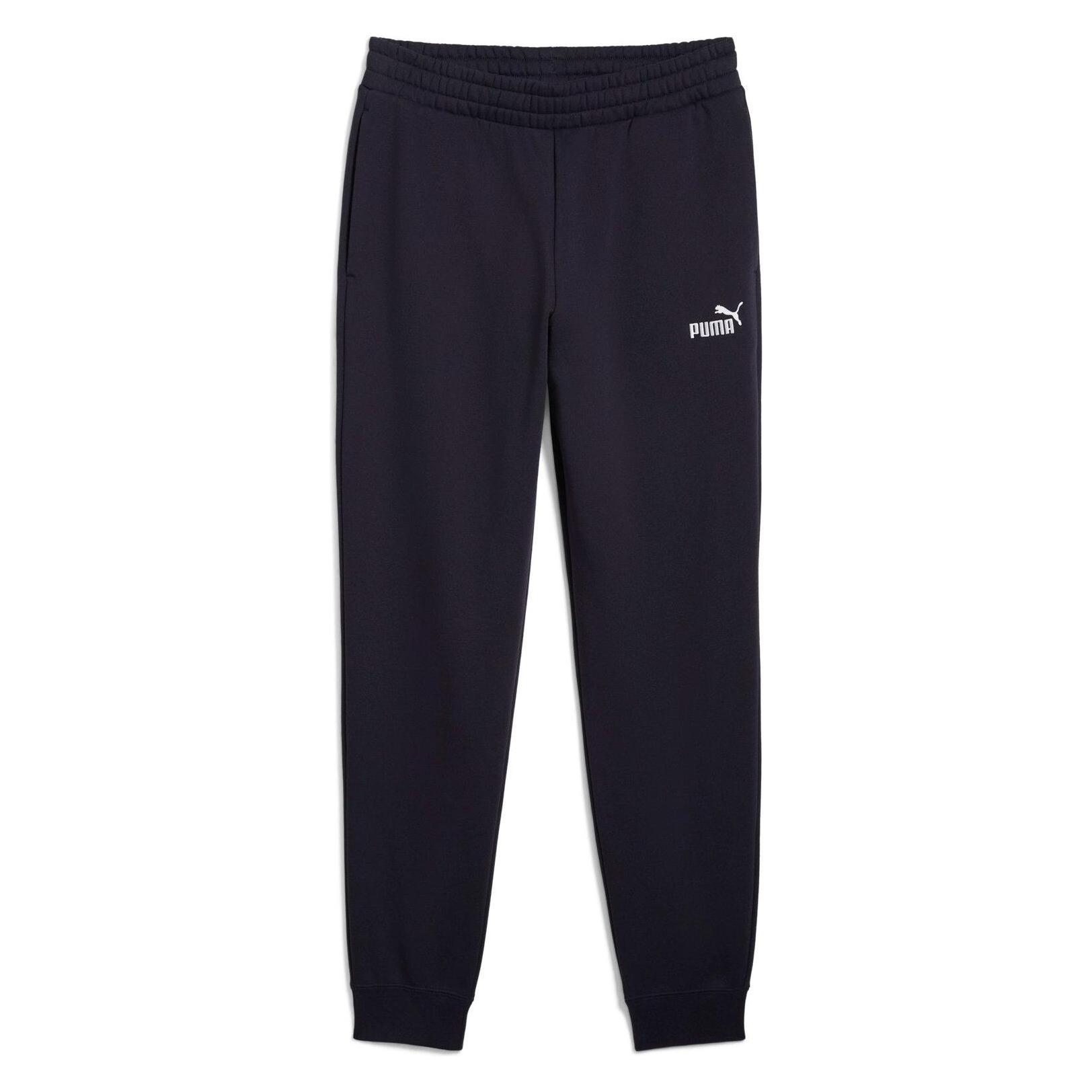 Puma, Mannen, Sportbroek, Ess Nr. 1 Logo Sweatbroek Fl Cl (M), Blauw