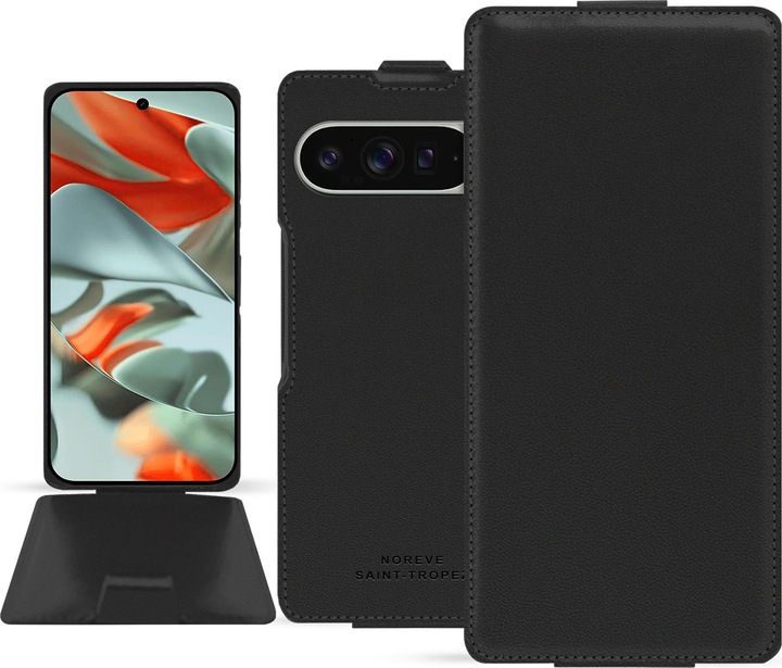 Actual product image Noreve Vertical leather shell (Google Pixel 9 Pro XL)