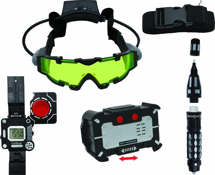 Actual product image Lexibook Complete Spy Kit