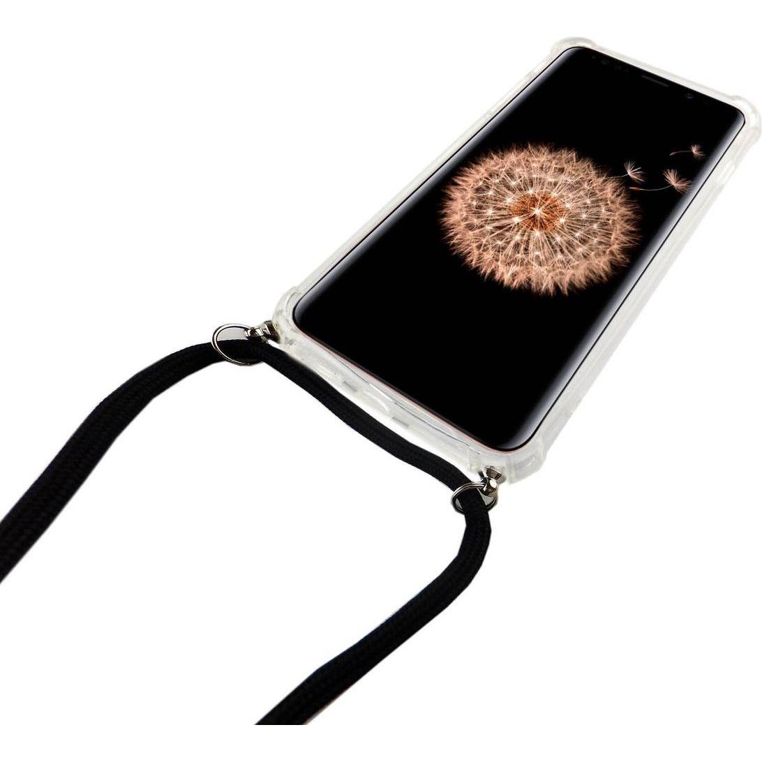 Thumbnail - König Design Handyhülle für Samsung Galaxy S9 Schutzcase Backcover Bumper Etuis Transparent, Handykette, Transparent