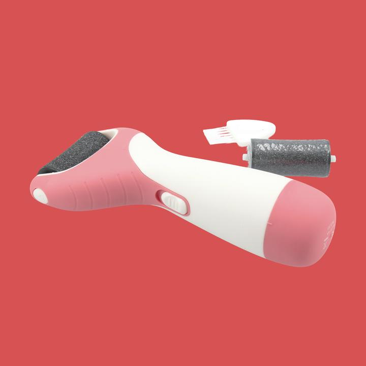 Actual product image TM Electron Lima Electronica Exfoliating Pedicure Device That Removes Dead Skin Pink