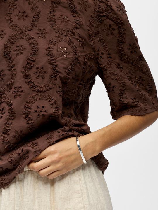 Actual product image Object Besticktes Oberteil mit Puffärmeln (40)