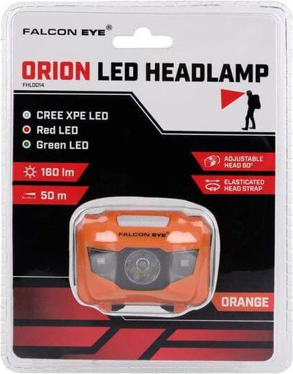 Produktbild Falcon Headlamp Orion Cree XPE LED 160 lm Orange (160 lm)