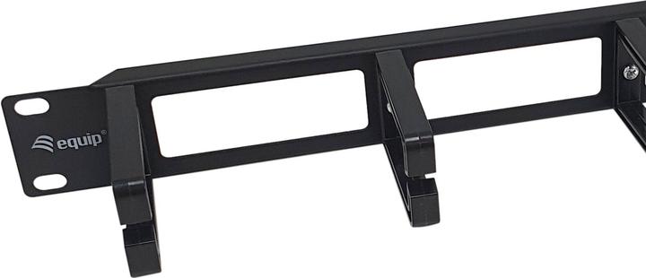Actual product image equip 19" Cable Management Panel Equipment black