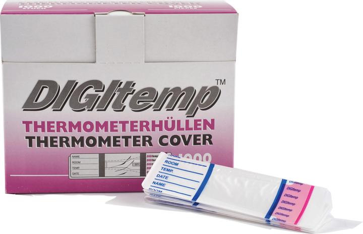 Produktbild Büttner-Frank Thermometer Hüllen digital ohne Gleitmittel, 30 St