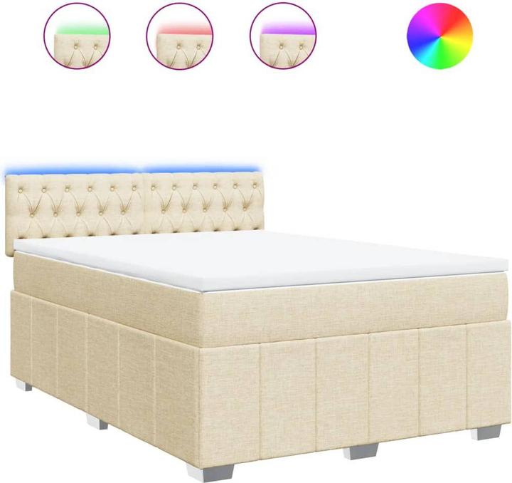 Actual product image vidaXL Boxspringbett (140 x 200 cm)