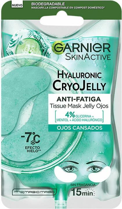 Actual product image Garnier Hyaluronic Cryo Jelly Eye Fatigue Tissue Mask 5g