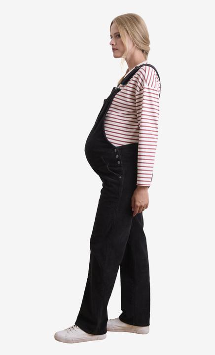 Actual product image Vertbaudet Corduroy dungarees for pregnancy & breastfeeding, Mom-Fit (42)