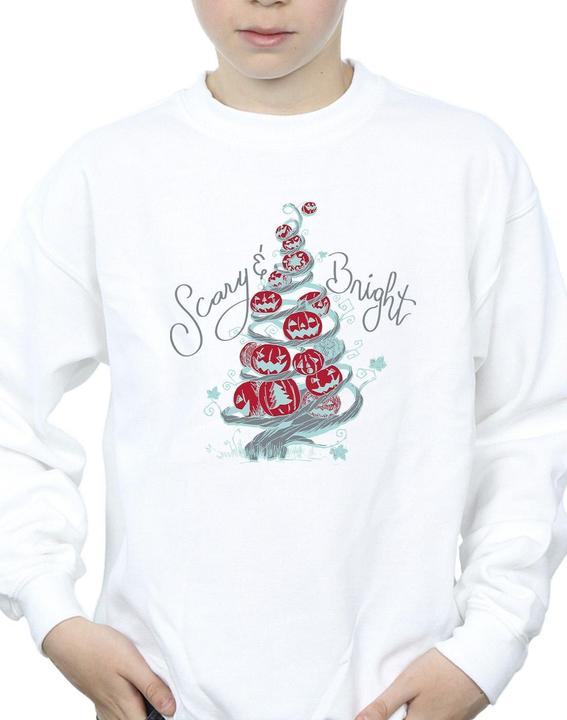 Image du produit Disney - Sweat THE NIGHTMARE BEFORE CHRISTMAS SCARY & BRIGHT - Garçon (128)