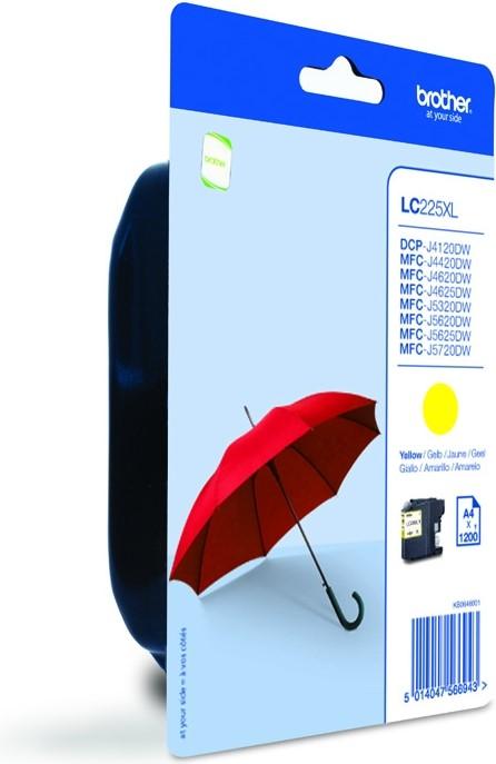 Image du produit Brother Lc-225xly (Y)