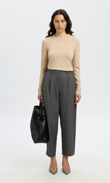 Produktbild Selected Slfthea Ls Knit Merino O-Neck Noos (S)