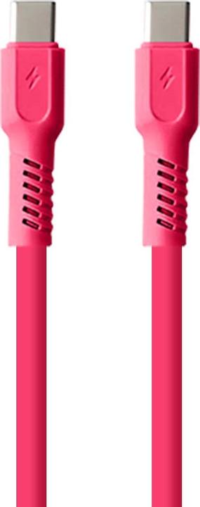 Produktbild Forever COLORUM Kabel USB-C - USB-C 1,8m 3A CK60-CC-02 xMagenta (1.80 m, USB 3.2 Gen 1, 60 W)