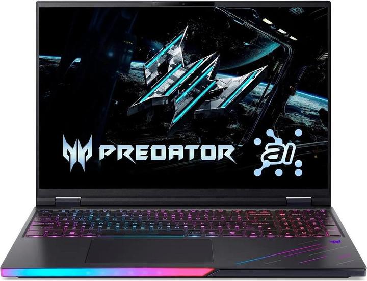 Produktbild Acer Predator Helios 16 AI PH16-73-965V OLED Core Ultra 9 275HX RTX 5090 64GB/2TB Win11 (16", Intel Core Ultra 9 275HX, 64 GB, 2000 GB, DE)