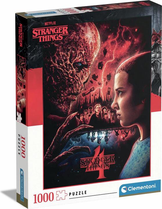 Image du produit Clementoni STRANGER THINGS - Vecna VS Onze - Puzzle 1000P (1000 pièces)