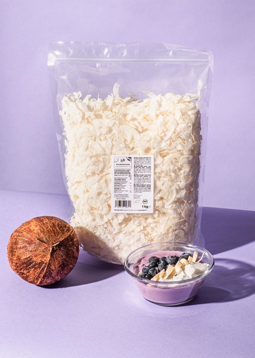 Actual product image KoRo Organic dried coconut strips, no added sugar (1000 g)