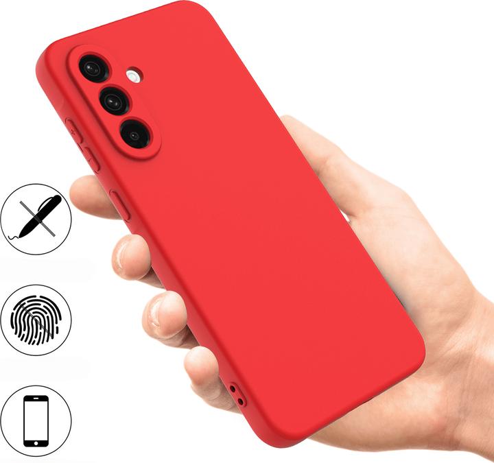 Produktbild Cover-Discount Galaxy A57 Silikon Gummi Hülle mit Riemen (Samsung Galaxy A57)