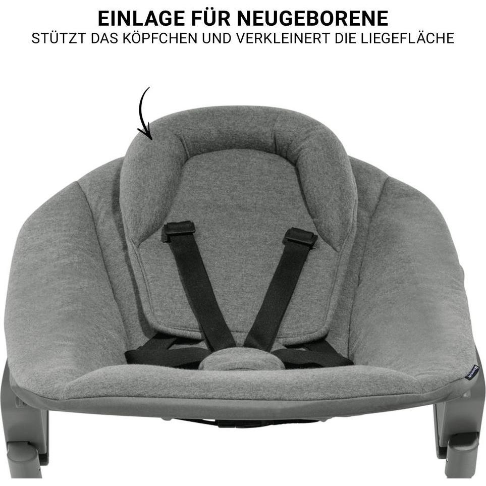 Hauck, Hochstuhl, Hochstühle Beta Plus Natural 5-tlg. Newborn Set - Hochstuhl + (Hochstuhl)