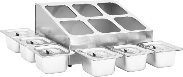 Produktbild vidaXL Gastronormbehälter (GN 1/6)