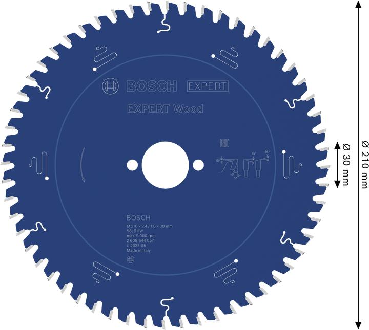 Immagine prodotto Bosch Professional Zubehör Lama di sega circolare Expert for Wood