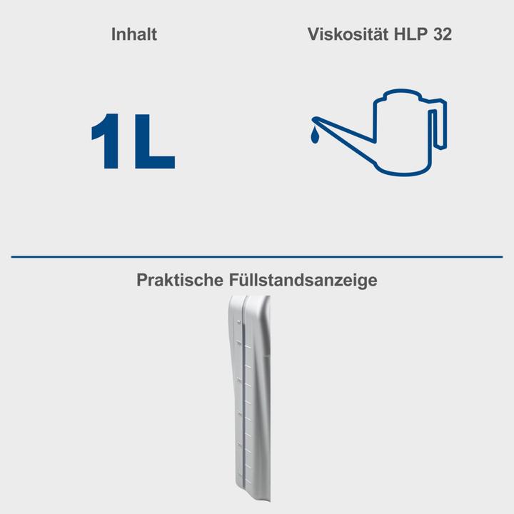 Produktbild Scheppach Hydrauliköl (1000 ml)