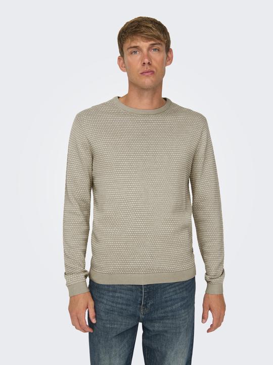 Immagine prodotto Only & Sons Maglia con scollo rotondo Maglia lavorata (L)