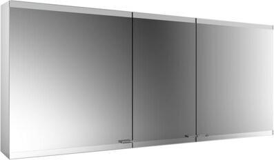Actual product image Emco asis evo Illuminated mirror cabinet, surface mounted model, 3 doors, 1600 mm