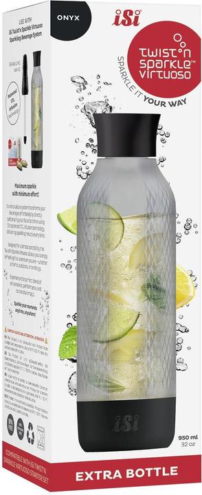Produktbild ISI TwistnSparkle Flasche Onyx sw