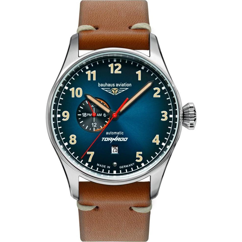 Bauhaus, Armbanduhr, 27643, Schwarz, (42 mm)