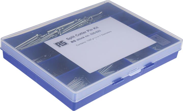 Actual product image RS PRO Split pin assortment galvanized