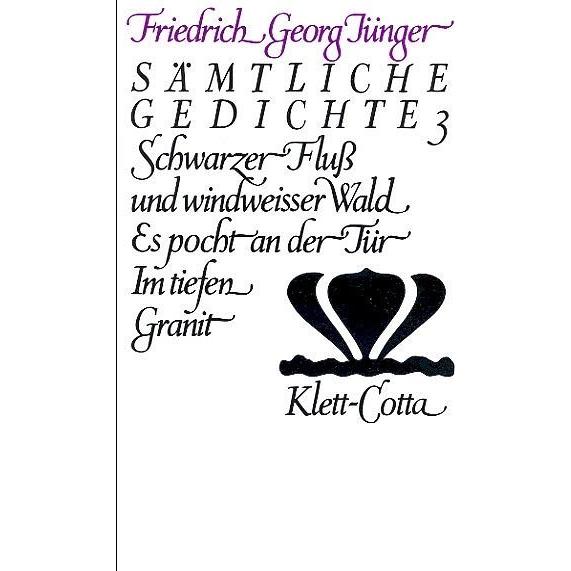 Werkausgabe in zwölf Bänden / Sämtliche Gedichte 3. Es pocht an der Tür. Im tiefen Granit, Belletristik von Friedrich Ge...