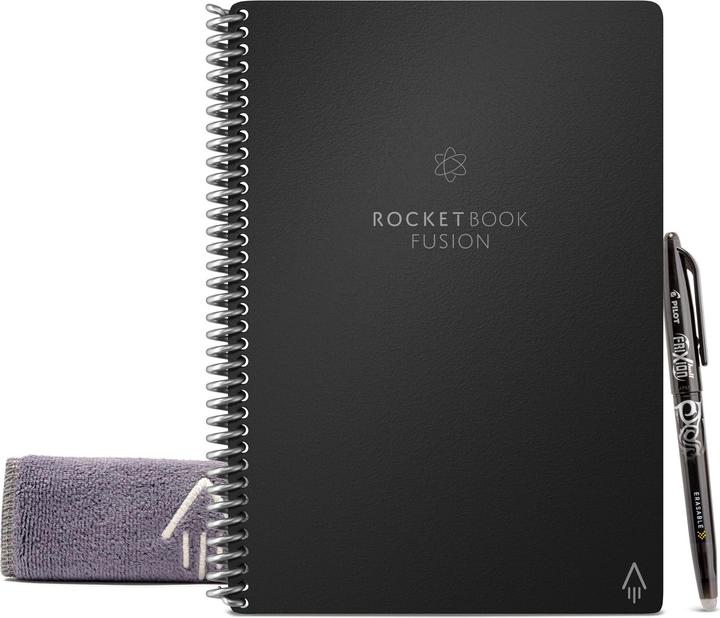 Immagine prodotto Rocketbook Libro a spirale Fusion (A5, Righe, Copertina morbida)
