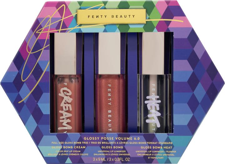 Immagine prodotto Fenty Beauty Glossy Posse Volume 6.0 Trio completo di Gloss Bomb