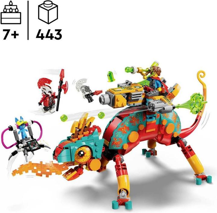 Produktbild LEGO 71492 ® DREAMZZZ Mateos Feuer-Chamäleon (71492, LEGO Dreamzzz)
