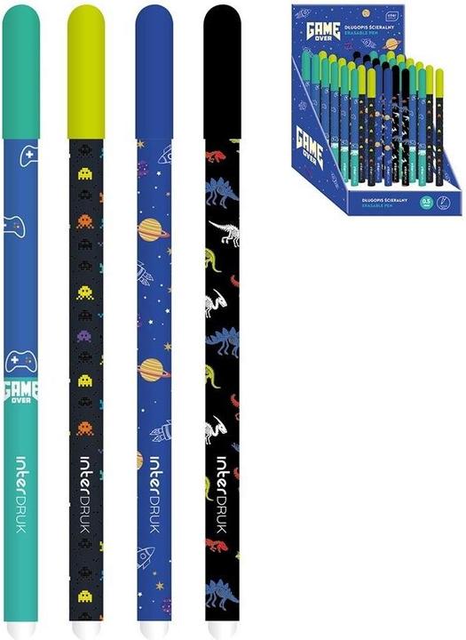 Interdruk Game Over blauer löschbarer Stift (36 Stück) (36x)