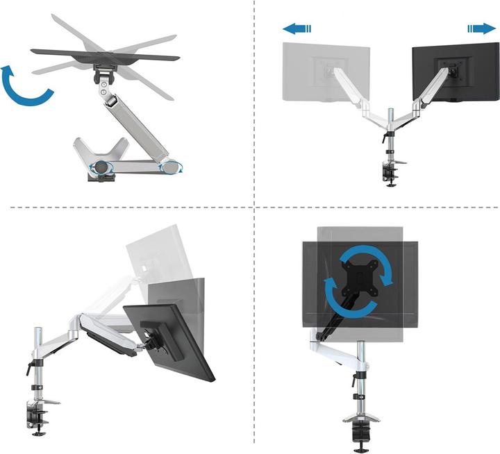 Produktbild Digitus LED/LCD Tischhalterung (Tisch, 27", 8 kg)