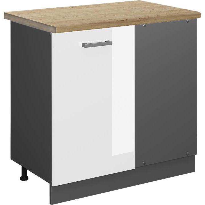Vicco, Regal, Eckunterschrank R-Line (86 x 60 x 81.5 cm)