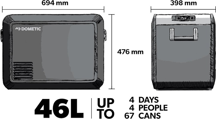 Produktbild Dometic CFX3 45 EU Version (46 l)
