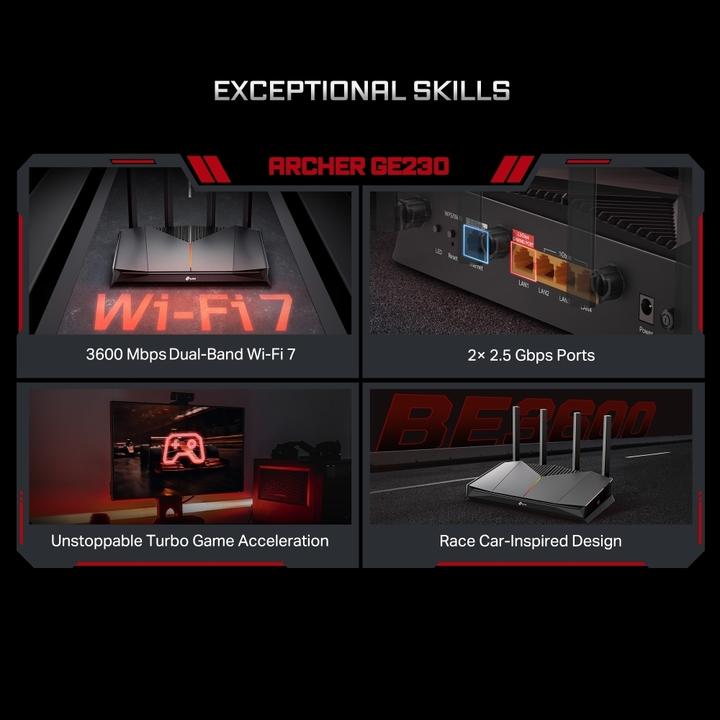 TP-Link Archer GE230 WiFi 7 router - buy at Galaxus