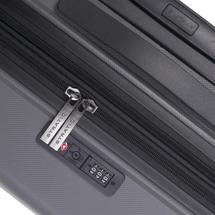 Immagine prodotto Stratic Carrello Bright+ a 4 ruote M 66 cm con piega elastica (73 l)