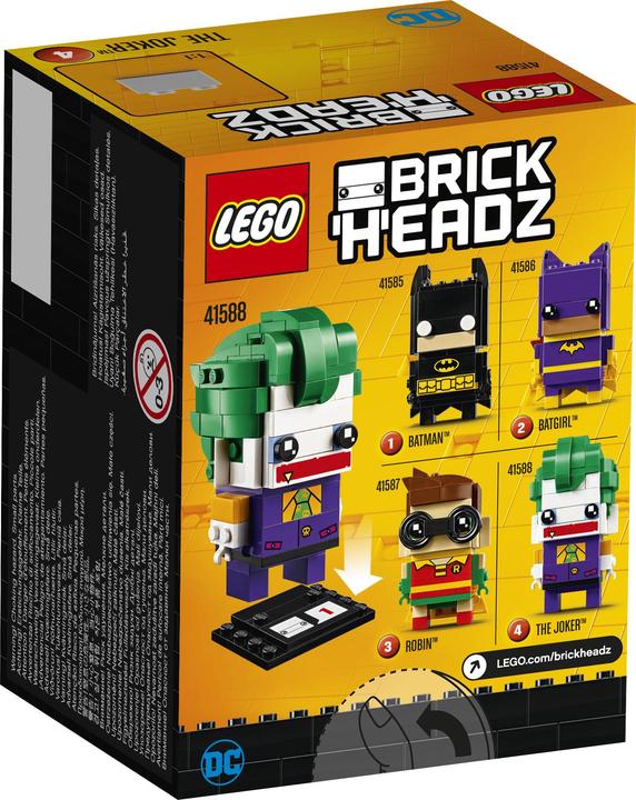 Produktbild LEGO BrickHeadz The Joker (41588, LEGO Brickheadz)