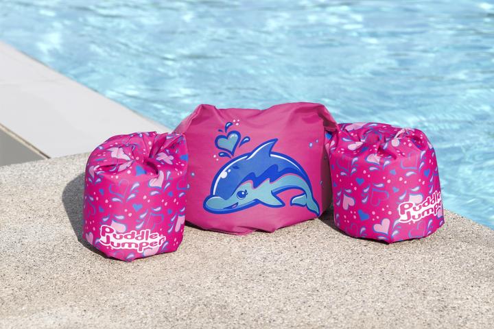 Productafbeelding Bestway ® Puddle Jumper® Schwimmflügelweste Kleiner Delfin 2-6 Jahre