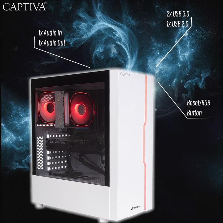 Actual product image Captiva Highend Gaming R78-965 (AMD Ryzen 5 7500F, 32 GB, 1000 GB, GeForce RTX 4070)