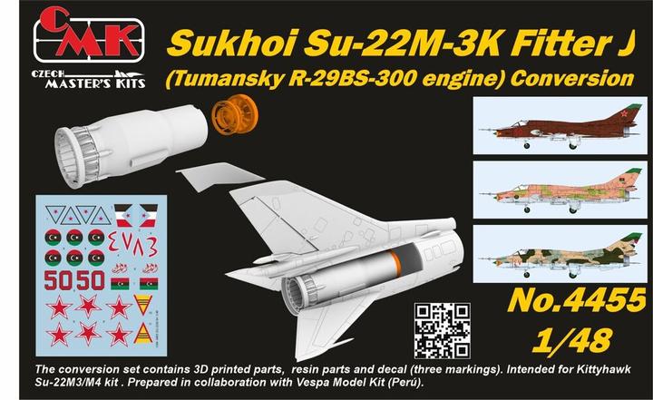 Produktbild CMK Sukhoi Su-22M-3K Fitter J (Tumansky R-29BS-300 engine) Conversion