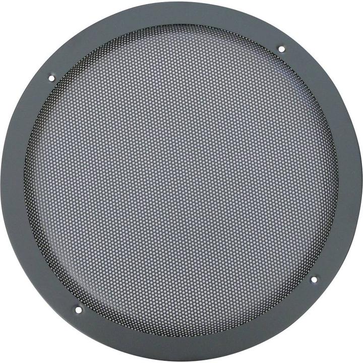 Eneroid BLANKO Grille ornementale de haut-parleur HIFI 300mm noir