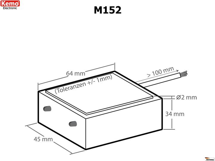 Produktbild Kemo Regensensor